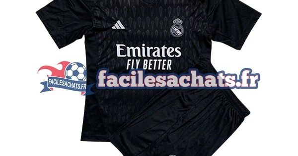 Maillot Real Madrid 2023-2024 Gardien Extérieur Enfant MC